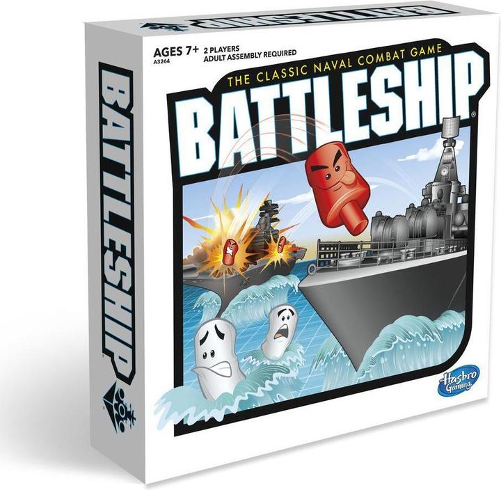 Actual product image Hasbro Battleship the classic naval combat game