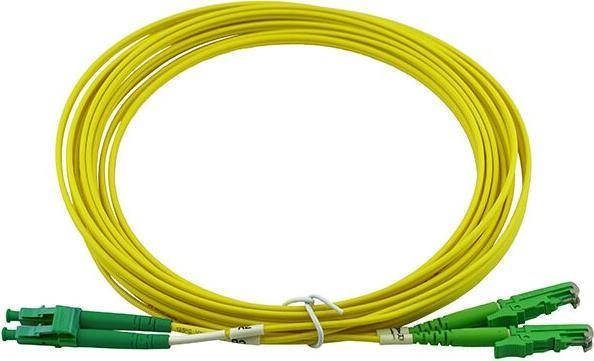 Immagine prodotto BlueOptics Cavo patch in fibra ottica duplex LC-APC/E2000-APC monomodale 15 metri (15 m)
