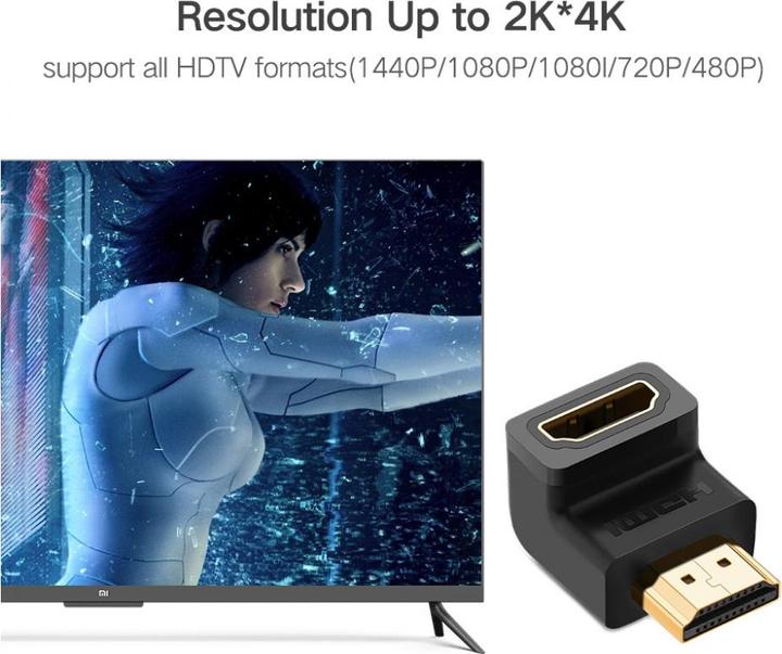 Produktbild Ugreen HDMI 90 Grad Winkel-Adapter (HDMI, 7 cm)