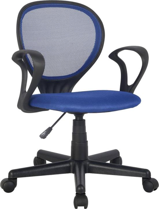 Image du produit SixBros. Chaise de bureau H-2408F/2059, bleu