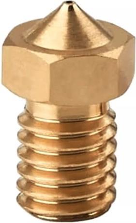 Actual product image V6 Nozzle 0.4 mm Brass (Blast pipe)