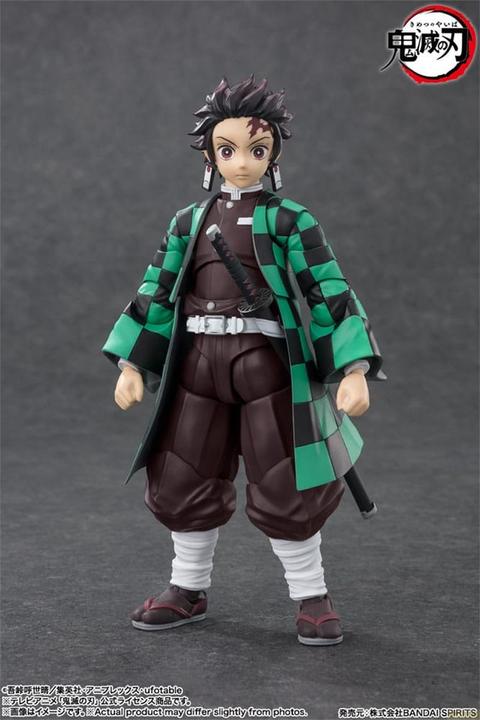 Actual product image Tamashii Nation Demon Slayer: Kimetsu no Yaiba S.H. Figuarts Actionfigur Tanjiro Kamado 14 cm
