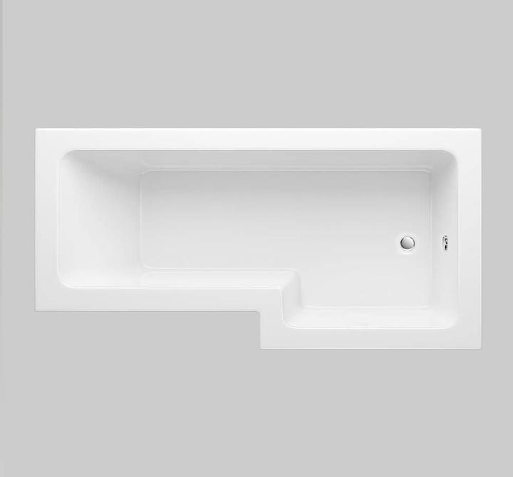 Actual product image Home Deluxe Shower tray not free-standing ALORA 170x85cm - Left (85 cm, 170 cm)
