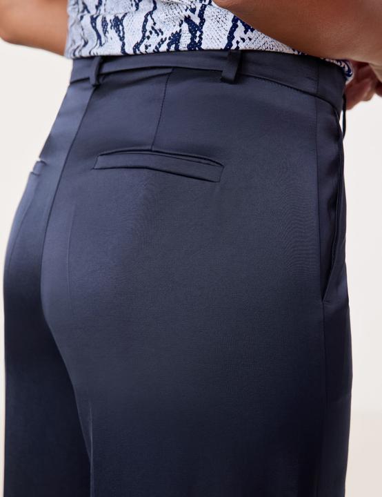 Produktbild Gerry Weber Weite Hose aus fliessendem Satin Hose Freizeit lang - 64010 (38)