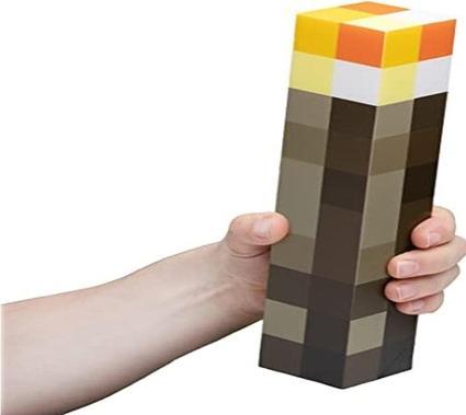 Actual product image Paladone Products Lampada Minecraft - Torch Light