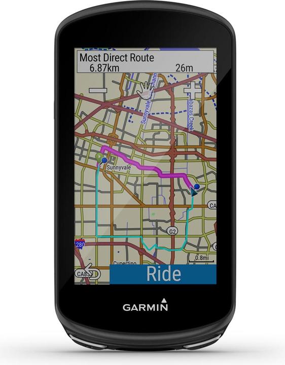 Actual product image Garmin Edge 1030 Plus bicycle computer (Europe)