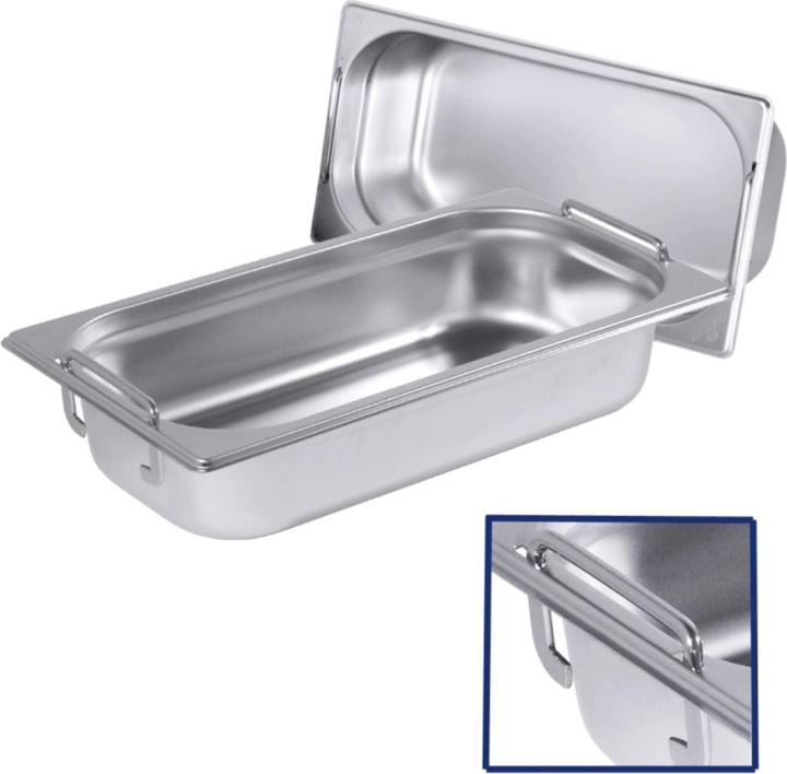 Image du produit Contacto Bacs GN 1/1, 150 mm avec poignées tombantes (GN 1/1, 4 l)