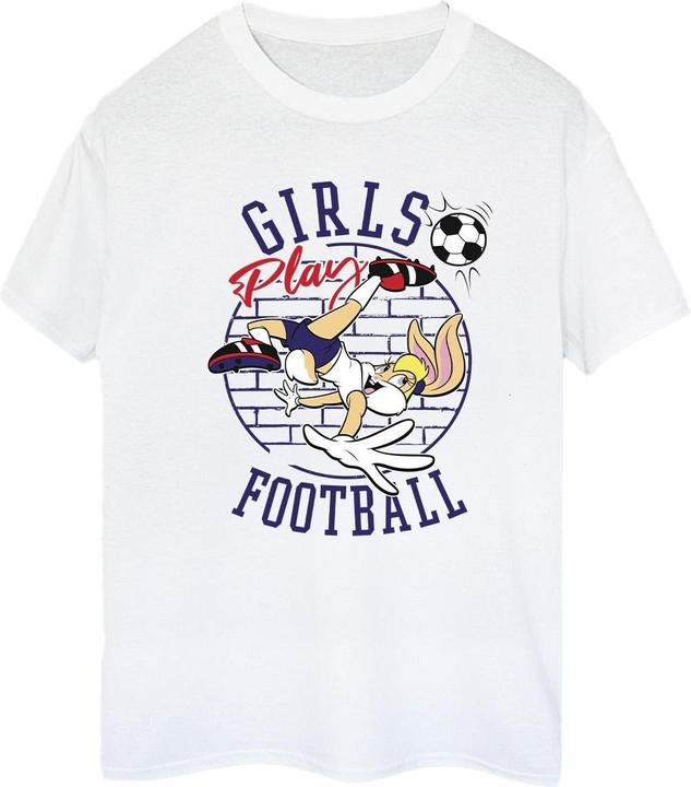 Looney Tunes Lola Bunny Girls Play Football TShirt (S)