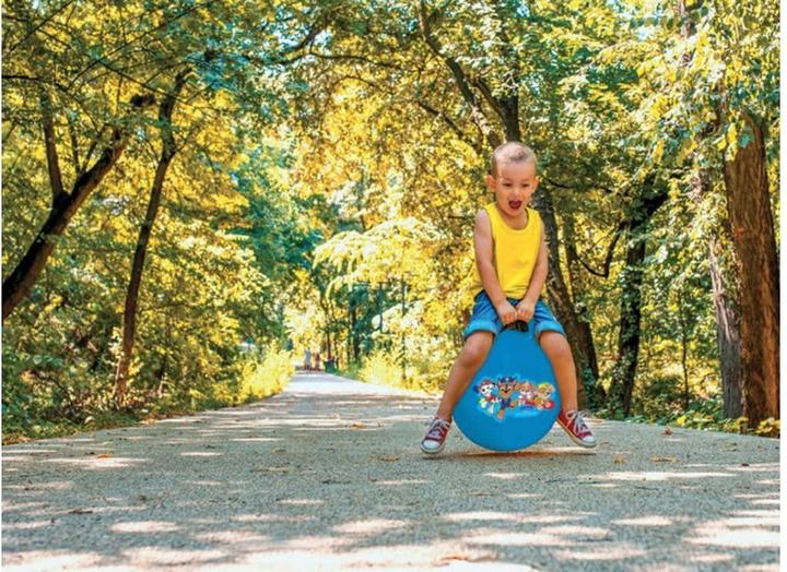 Produktbild Lexibook Paw Patrol Aufblasbarer Hüpfball 45cm