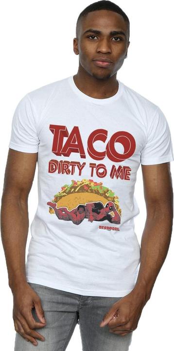 Immagine prodotto Deadpool Taco Dirty To Me Maglietta Uomo (4XL)