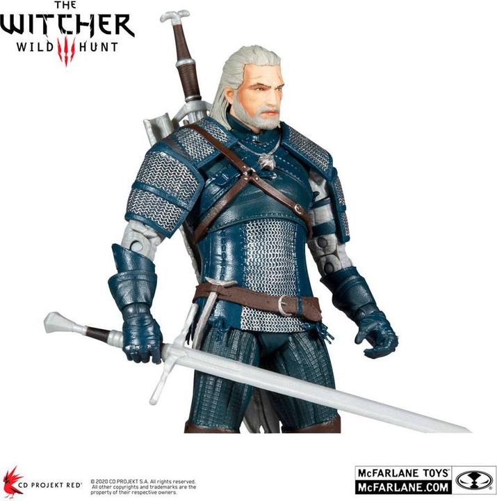 Actual product image McFarlane The Witcher AF : Gerald Of Rivia (Viper Armor Teal Dye)
