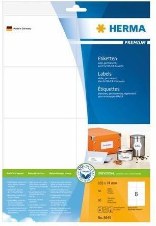 Actual product image HERMA Universal labels A4