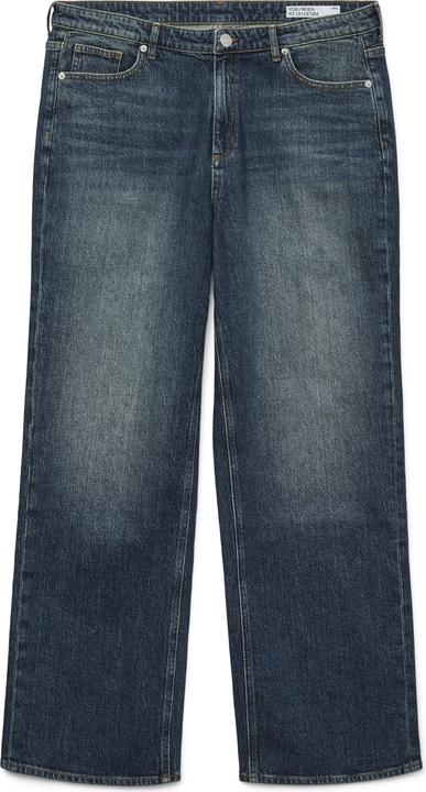 Vero Moda VMCTESSA Hohe Taille Weiter Beinschnitt Jeans Weit geschnitten (50)