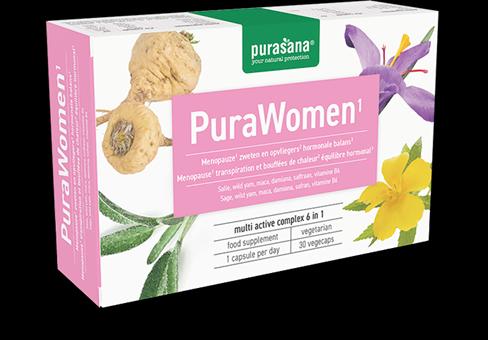 Purasana PuraWOMEN 6 in 1 Vitamin Komplex Vegetarisch (30 Stück, Kapseln, 23.20 g)