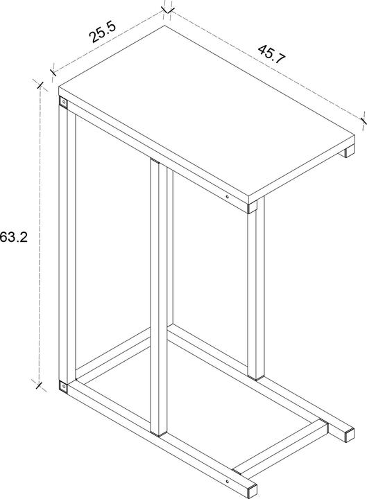 Actual product image VCM Design (26 x 26 x 63 cm)