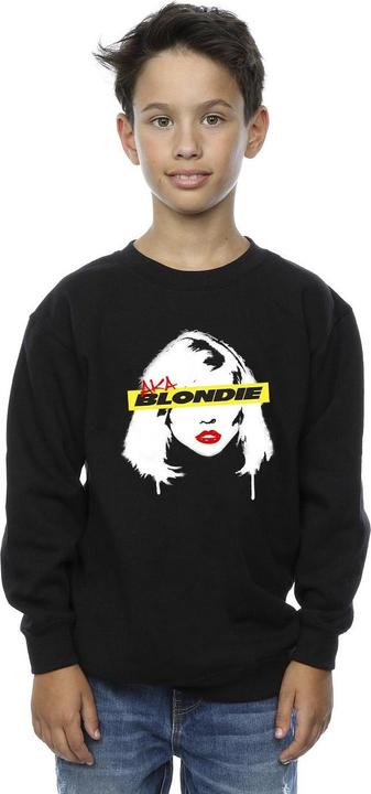 Blondie Face Graffiti Sweatshirt Jungen