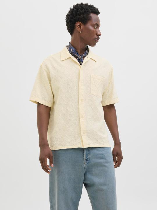 Produktbild Jack & Jones Jortavira Texture Shirt Ss Ln (XXL)