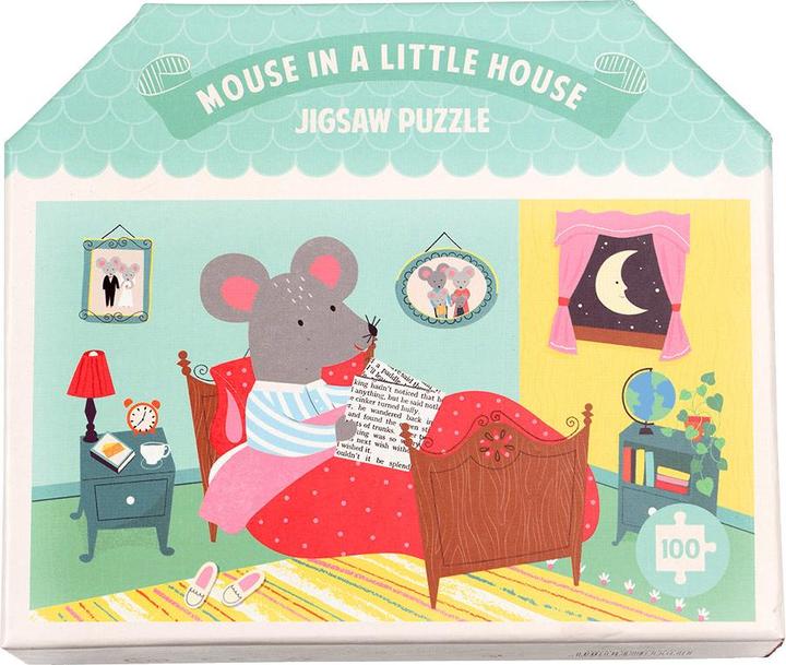 Produktbild Rex London 100-teiliges Puzzle Maus im Haus (100 Teile)