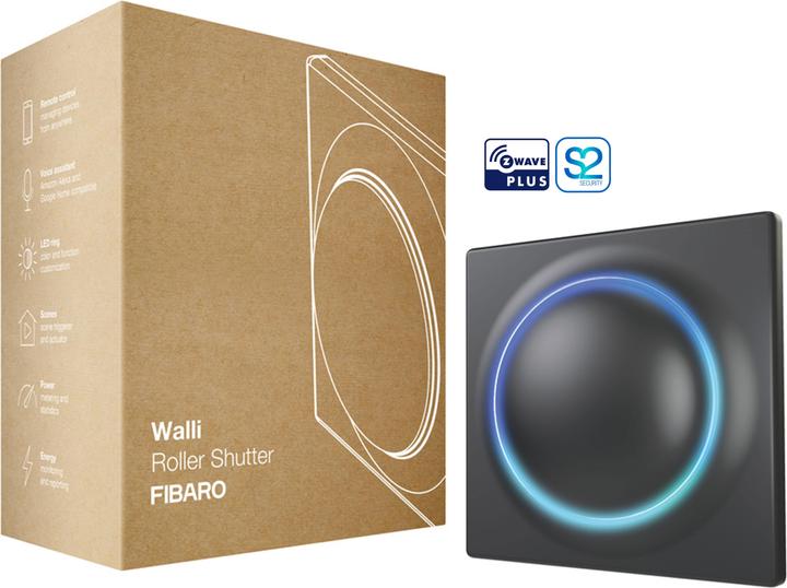 Immagine prodotto Fibaro Attuatore per tende radio Walli Roller Shutter (Attuatore per otturatore)