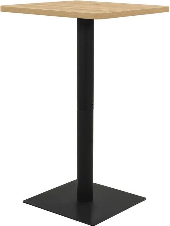 VidaXL Bistrotisch Eichefarben 78,5x78,5x107 cm,Farbe: Eichenoptik (78,5 x 78,5 x 107 cm)