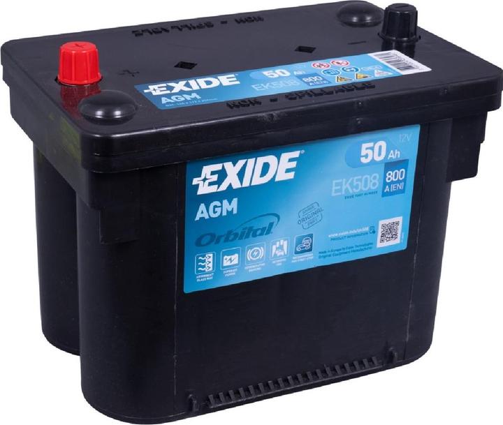 Image du produit Exide AGM start-stop (12 V, 50 Ah, 800 A)