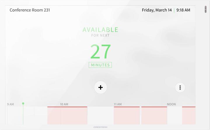 Actual product image Crestron Room Scheduling Touch Screen TS (1920 x 1200 pixels, 10.10")
