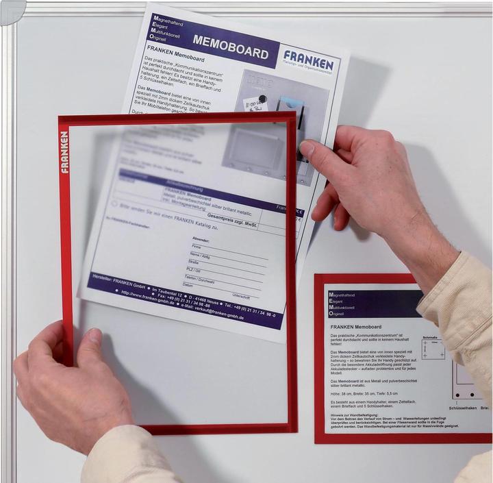 Actual product image Franken Document Holder X-tra!Line magnetic (A5, 1 x)
