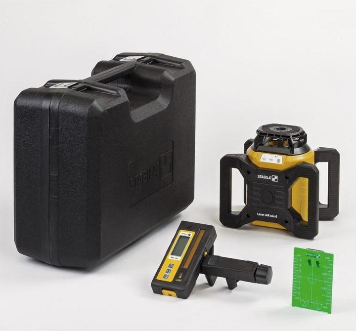Actual product image Stabila Rotating laser LAR 160 G, 4-piece set