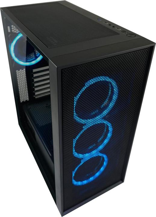 Produktbild LC-Power Gehuse Gaming 802B-ON Black Wandererd X RGB black retail (ATX, mATX, Mini-ITX)