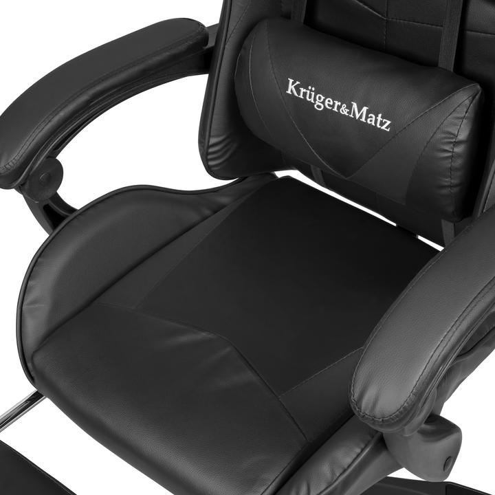 Actual product image Krüger&Matz Gaming chair Gaming chair Warrior GX-150 Gaming Chair, Black