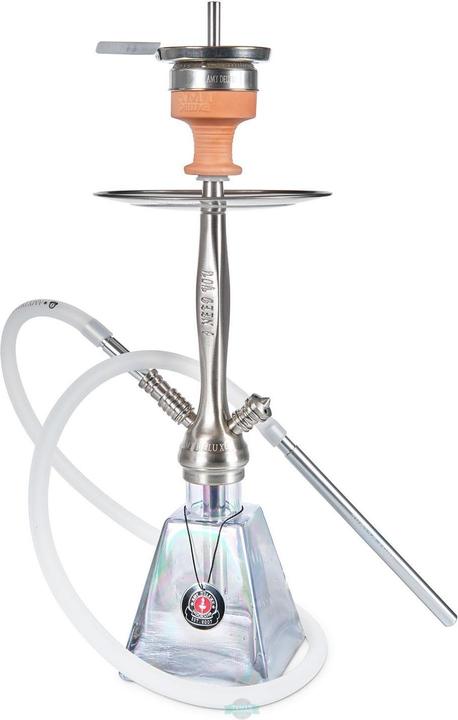 Amy Shisha Deluxe I need U 038R Nickel - Transparent (50 cm)
