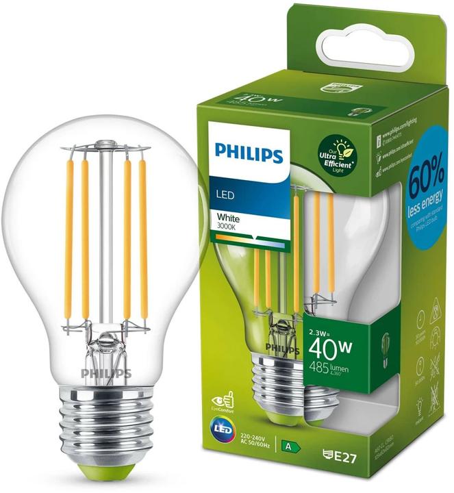 Immagine prodotto Philips LED classico (E27, 2.30 W, 485 lm, 1 x, A)