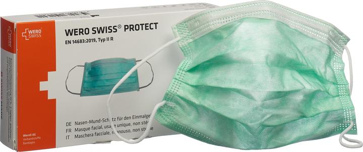 Actual product image Wero Swiss Protect Mask (Protection class I, 20 x)