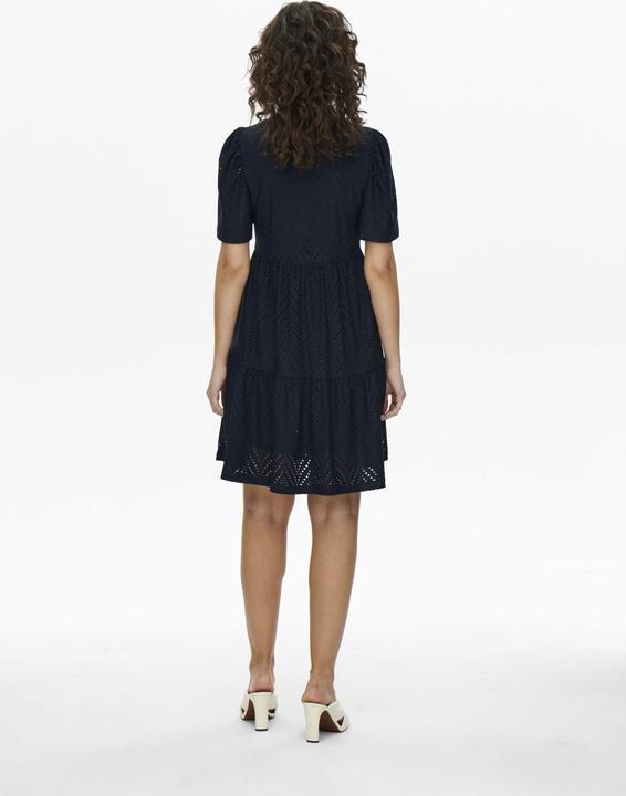 Produktbild JdY Broderie Anglaise Kleid mit kurzen Ärmeln (XS)