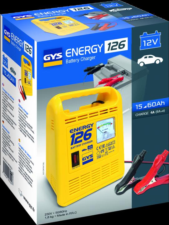 Immagine prodotto GYS Caricabatterie, ENERGY 126 (12V, 4 A)