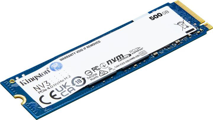 Image du produit Kingston NV3 (500 Go, M.2 2280)