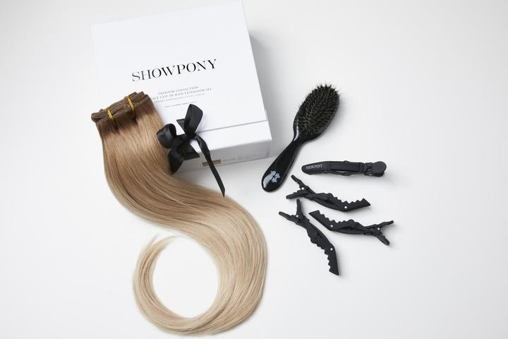 Immagine prodotto Showpony - 20" 7 PEZZI CLIP IN BOXSET- ARGENTO BIONDO (11NG BIONDO ARGENTO)