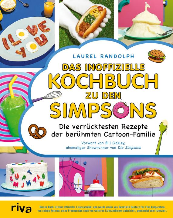 Actual product image Das inoffizielle Kochbuch zu den Simpsons (German, Laurel Randolph, Martina Fischer, 2022)