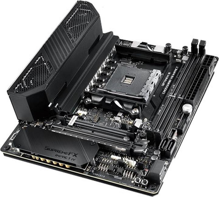 Actual product image ASUS ROG Crosshair VIII Impact (AM4, AMD X570, Mini-DTX)