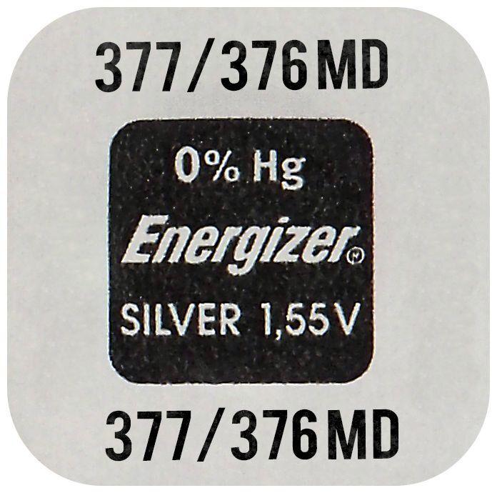 Immagine prodotto Energizer Ossido d'argento 377/376 (1 pz., SR66, 24 mAh)