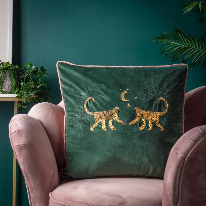 Actual product image Wylder Dusk Monkey Cushion Cover (50 x 50 cm)