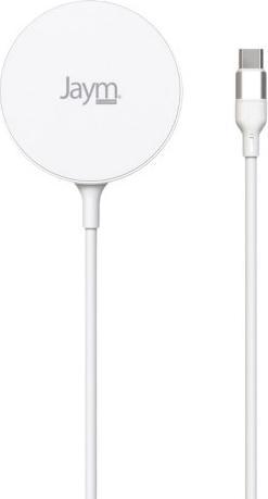 Actual product image Jaym MagSafe 15W induction charger with magnets, overvoltage protection and stand function (15 W)