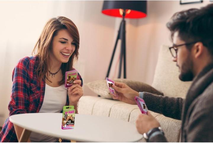 Produktbild Winning Moves Top Trumps Kartenspiel „Pferde, Ponys und Einhörner“.