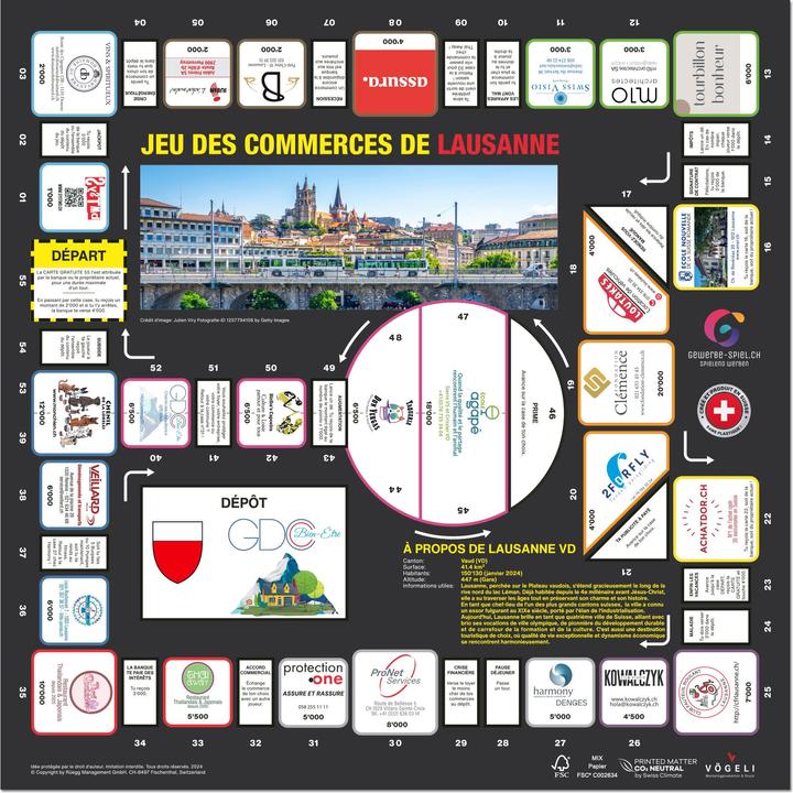 Actual product image Gewerbe-Spiel Board game LAUSANNE VD (French)