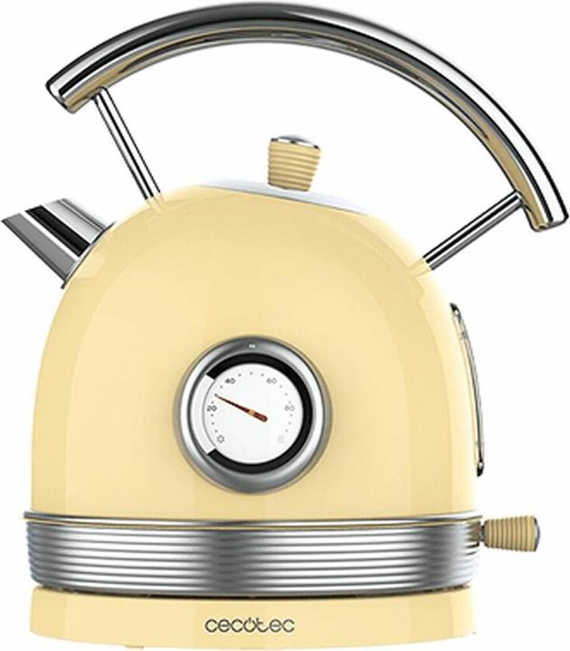 Actual product image Cecotec Bouilloire ThermoSense 420 Light Yellow (Jaune) (1.80 l, EU plug)