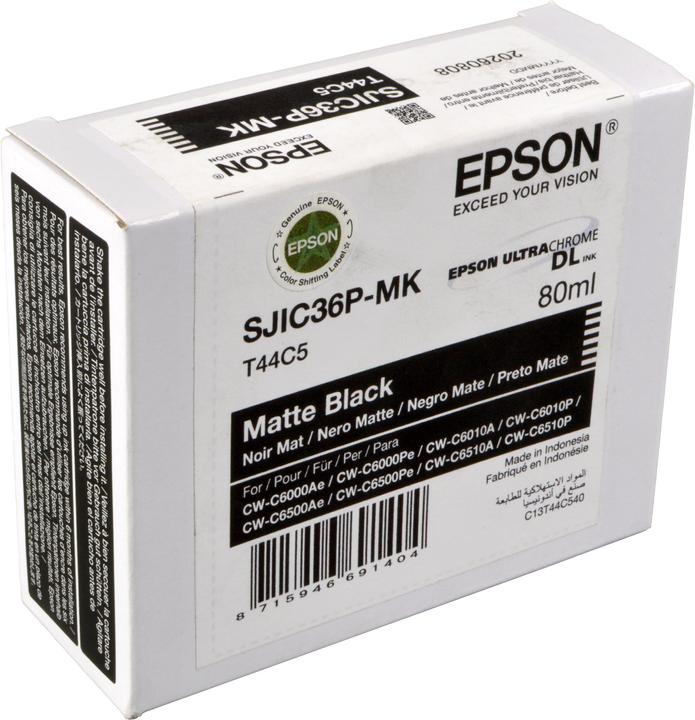 Epson SJIC36P(MK) - 80 ml - Schwarz - Original (BK)