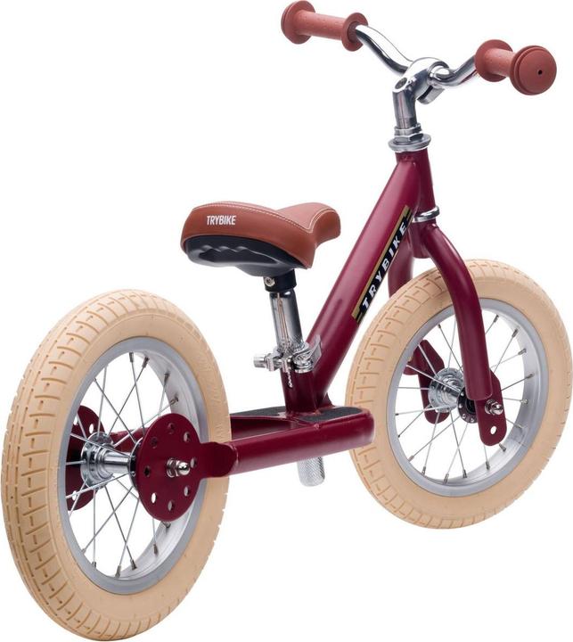 Actual product image Trybike 2 wheels steel - Vintage red (30TBS-2-RED-VIN) (9.65")