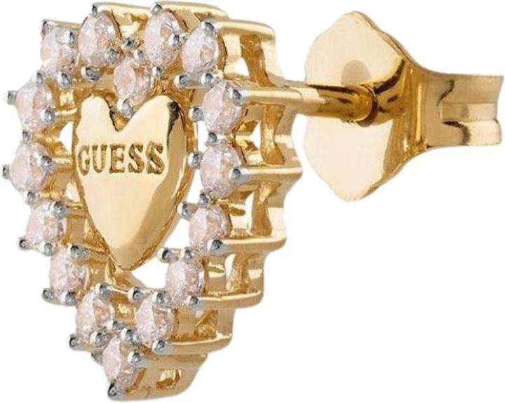 Produktbild Guess 10MM JARDIN HEART & CRYS STUDS Ohrringe (Silber 925)