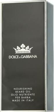 Immagine prodotto Dolce & Gabbana K Olio per barba nutriente 30ml (25 ml)