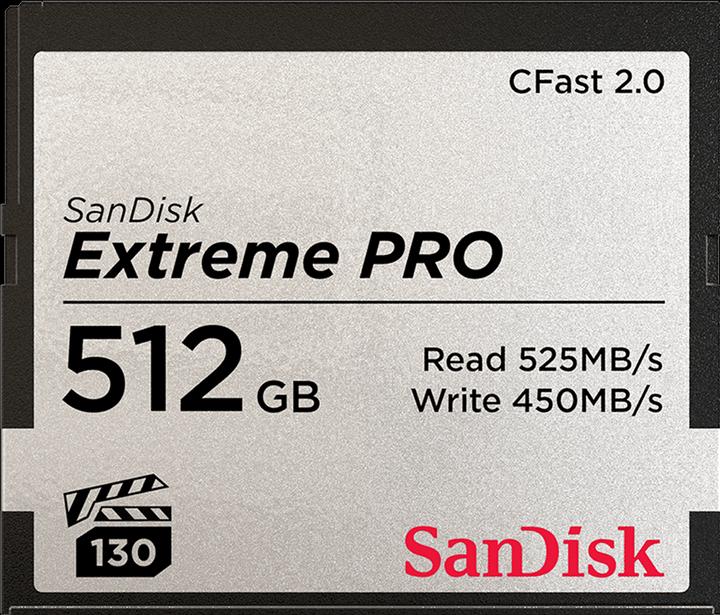 Actual product image SanDisk Big Time Pro (512 GB, CFast 2.0)